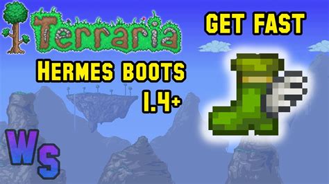 spiked hermes boots terraria|Terraria Hermes boots.